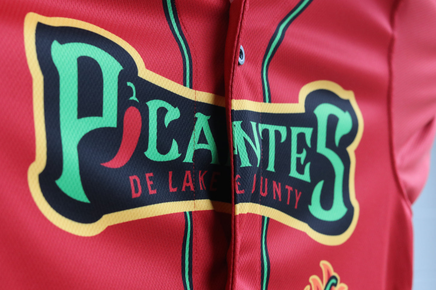Official Player Worn Picantes de Lake County Jerseys
